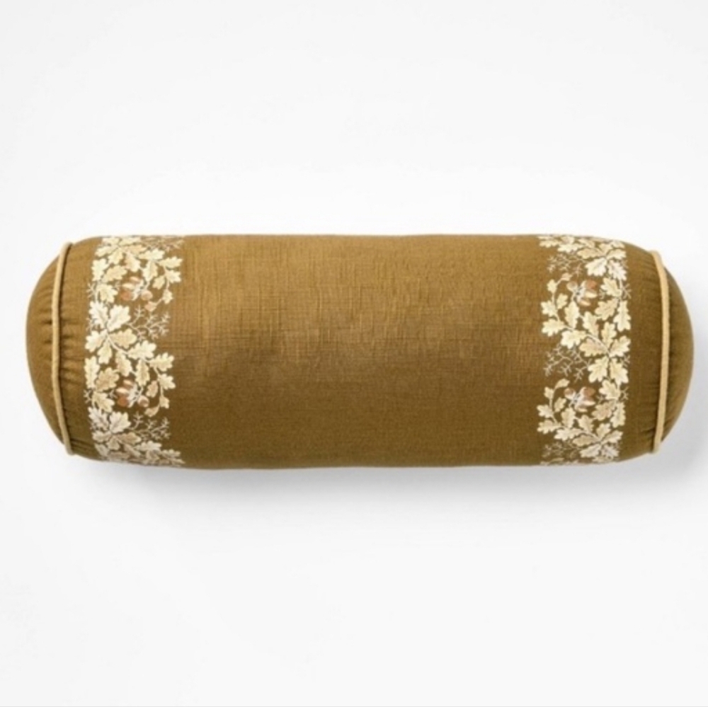 Threshold With Studio McGee Olive Green Bolster Pillow